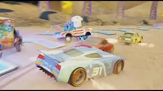 Cars 3 Driven to win PS4 Cam Spinner - Arizona's Copper Canyon Speedway