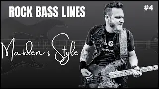 Rock Bass Lines 4 - Iron Maiden's Style (Gallop)