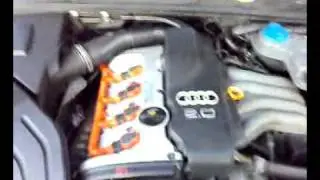 Audi 2.0 motor ALT Tik Noise Klackert