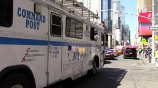 NYPD Communications Division Bus responding 4-25-15