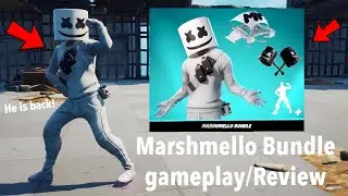 MARSHMELLO Skin, MELLO MALLETS, MELLO RIDER And MARSH WALK Emote Gameplay and Review