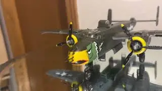Eduard&rsquo;s completed B-25J Strafer reveal, Extended version.