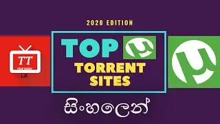 2020 Best Torrent Direct Sites To Download Movies TV Series Games Softwares (සිංහලෙන්) LK
