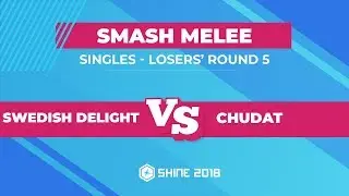Swedish Delight vs ChuDat - Melee Singles: Loser's Round 5 - Shine 2018