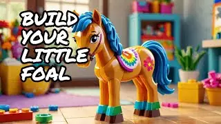 LEGO Friends 41089 Little Foal - Instruction Manual Flip Through