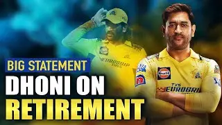 🔴BREAKING: MS DHONI ने दिया RETIREMENT पर बड़ा बयान | CAPTAIN RUTURAJ ने किया BACK! IPL 2025 | CSK |