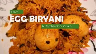 GUMA GUMA LADE EGG BIRYANI ELECTRIC RICE COOKER LO || COOKING VIDEOS||