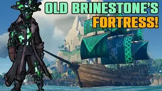 Completing Old Brinestone's Fortress! NEW FORTS! - Sea of Thieves