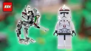 LEGO Star Wars Clone Scout Walker 7250 Review - Craiglist Bulk Lot Find