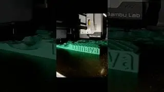 3D Printed Topographic Map of Dainava | TouchTerrain Model