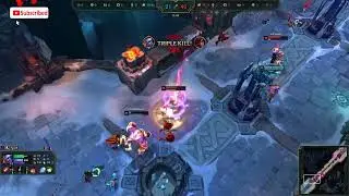 Tristana Pentakill vs Darius, Lulu, Alistar, Ryze & Malzahar | ARAM Highlight | old name alzait