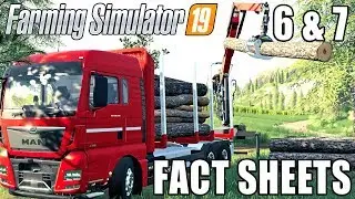FORESTRY | Farming Simulator 19 | Fact Sheets 6 & 7