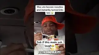 Funny Mike Ate Boosie Noodles And Hilariously Turned Into Him😂💀