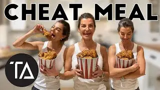 Cheat Meal Kalori Patlaması 🐔(Evde KFC Tavuğu Yaptık)