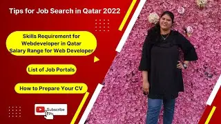 Jobs in Qatar 2022 | How to find job in Qatar | Web Developer Job in Qatar | #qatartamilvlog #itjobs