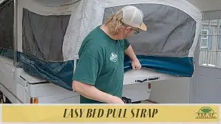Pop Up Camper Bed Pull Strap EASY TO INSTALL