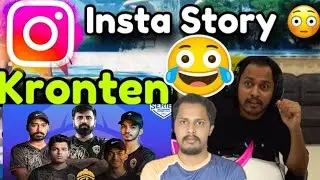Kronten Savage Reply to INSTA Story Haters 😳 Kronten angry 😡