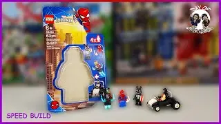 LEGO Marvel 40454 Spider-Man Versus Venom And Iron Venom Speed Build | Day Of Entertainment