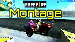 Free Fire Montage || Trying To Play After Pubg BAN || Nimalu Gaming।
