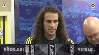 Oyuncumuz Matteo Guendouzi'nin maç sonu basın toplantısı | Fenerbahçe 3-1 Erzurumspor FK