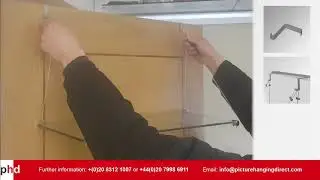 'Temporary Wall' Glass Shelves - Glass Shelf Units (Galleries, Offices, Homes)