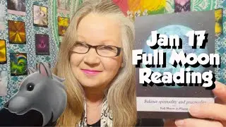Wolf Moon Tarot Card Reading For The Collective (Full Moon January 17, 2022)
