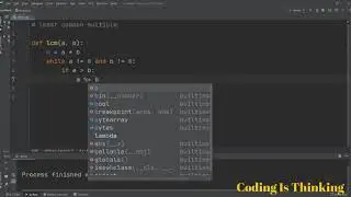 Program To Calculate LCM Of Two Numbers | Python Tutorials
