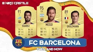 FIFA 20 | FC Barcelona FIRST AND PRESENT FUT CARDS! | FIFA 15 - 20