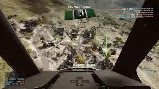 Battlefield 4&trade; Mi-28 Havoc . Below the bridge. Hardcore. Moxlo13
