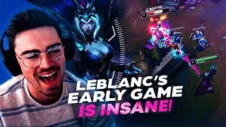 ABUSING Leblanc's INSANE Early Game!! | Midbeast