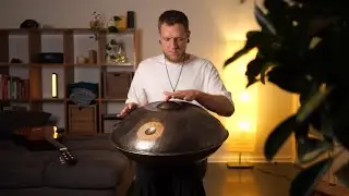 Evening slow Handpan Meditation. Calm peaceful music.