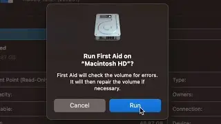Как использовать первую помощь для ремонта диска на MacBook, MacBook Pro, MacBook Air