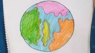 How to draw a map of the spherical earth
