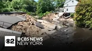 Storm causes dams to break, ponds to drain on Long Island
