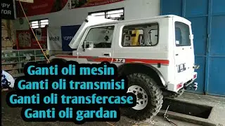 Ganti Oli katana ganti oli transmisi .oli transfercase. oli gardan