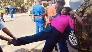 Drama as Senator Gloria Orwoba is Blocked from Accessing Senate!