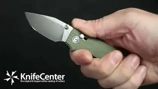 CIVIVI Knives C24074-1 Ben Petersen Baby Banter 2 TG Crossbar Lock Folding Knife