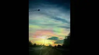 #travel #cielo #lapponia #finland #nuvoleiridescenti #travelphotography @worldexplorerstv