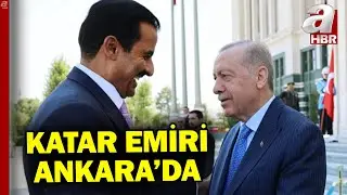 Başkan Erdoğan, Katar Emiri Al Sani ile Külliye'de görüşüyor!  | A Haber