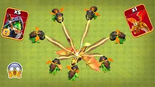 Inferno Dragon vs BOSS DRAGON Clash of Clans Gameplay