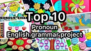 Pronoun Chart | Pronoun Project | English Grammar Chart | Pronoun Chart TLM | Grammar Pronoun Chart