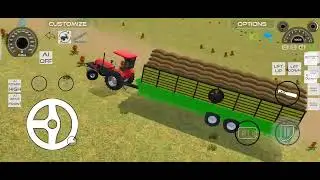 Massey Big trolley loaded with boari full video gaming malwa gaming like comment 🙏#trending #usa