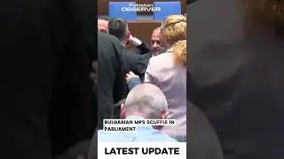 Bulgarian MPs Clash in Parliament | Chaos Erupts During Heated Debate | Pakistan Observer