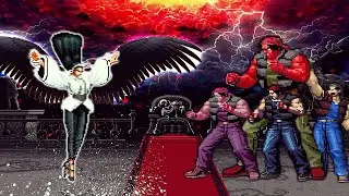 Aida Vs Giant Ralf Team | Mugen Fighters | KOF Mugen