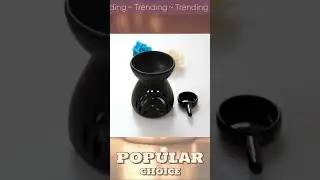 2 in 1 Handmade Essential Oil Stove Ceramic Candle Heating Holder Bedroom Nightlight Prevent Dry ...