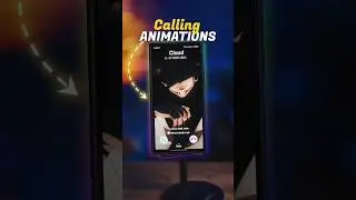 calling animation 💥📞 #shortvideo #smartphone #trending #tech