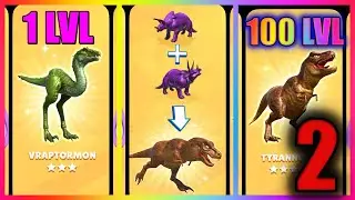 Merge Master Dino - Walkthrough Part 2 Android iOS Gameplay 2K Quality