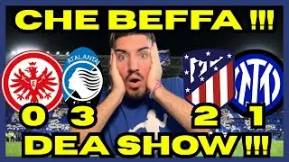 🚨L&rsquo; INTER CROLLA IN DIRETTA😱 ATALANTA SHOW‼️#sasyonside #calcio #championsleague #inter #atalanta 