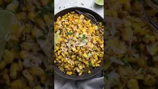How to Pan Roast Chili Lime Corn Topped with Cheese Video Recipe | Bhavna's Kitchen