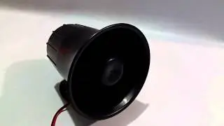 SIRENA 6 TONOS DE CAMBIO AUTOM&Aacute;TICO 12V